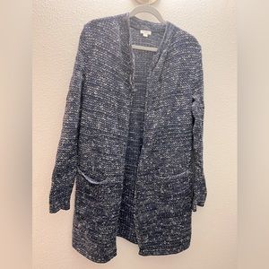 JJill Knit Navy Sweater